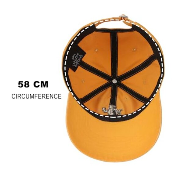 Embroidered Tigger Baseball Cap Unstructured Adjustable Retro Playful Style main image 4